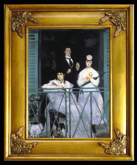 framed  Edouard Manet The Balcony, Ta091